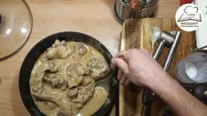 Кролик в сливках  / krolik v slivkakh / rabbit in cream / стифадо из кролика / stifado iz krolika