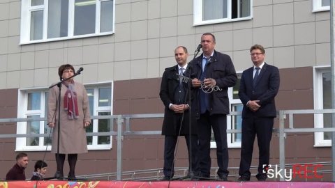 Верхняя Салда | Открытие школы № 1 имени А. С. Пушкина