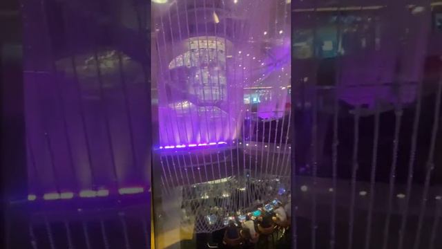 View of the Chandelier Lounge Las Vegas from the elevator at the Cosmopolitan