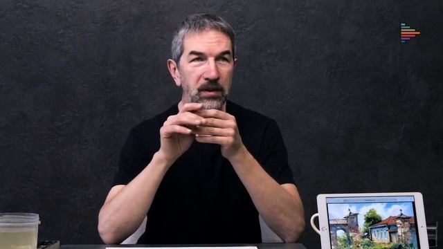 Вечные терзания акварелистов: фото или натура, хлопок или целлюлоза. Рассказывает Сергей Курбатов смотреть онлайн