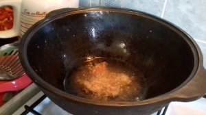 Наш казан. Мясо с овощами в кисло- сладком соусе.