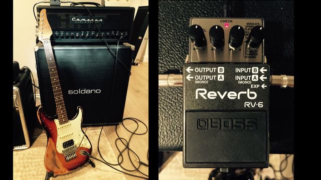 Boss Reverb RV6 - Spring Reverb смотреть онлайн