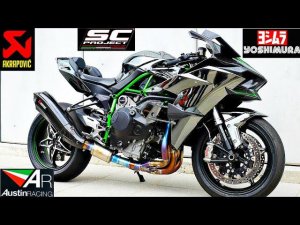 Kawasaki Ninja H2 - Akrapovic ,Yoshimura ,Austin Racing...
