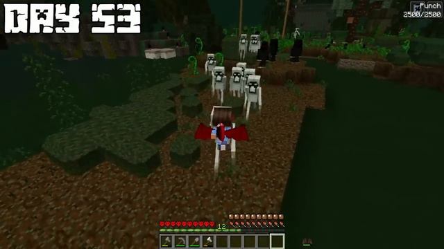 I Survived 100 DAYS as a Hybrid In HARDCORE Minecraft! смотреть онлайн