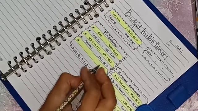 BUDGETING FEBRUARI  MENGATUR KEUANGAN RUMAH TANGGA