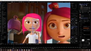 Gnome Alone Becky G (Blender Timelpase) - Modelling - Texturing - Rigging