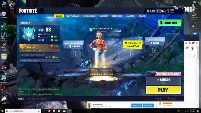 350 WINS LIVESTREAMING FORTNITE (PLAYING WITH VIEWERS) смотреть онлайн