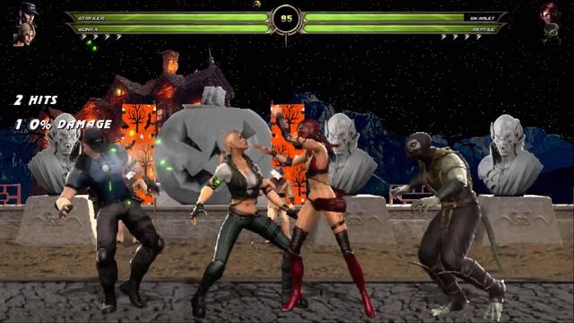 Mortal Kombat Champions - Halloween version смотреть онлайн