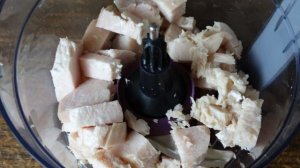 Куриное суфле из отварного мяса