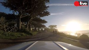 ЛУЧШИЕ #ДОРОГИ: Кармел-бай-Си, #Калифорния - дорога вдоль Тихого Океана НА ЗАКАТЕ