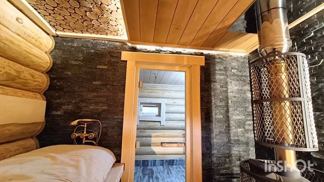 Баня в стиле леший с печью Атмосфера. смотреть онлайн