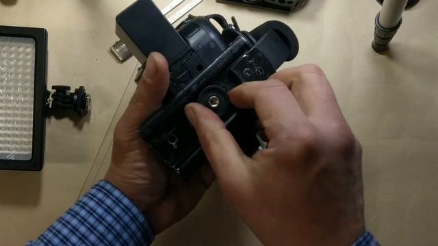 Самодельный держатель для видеокамеры