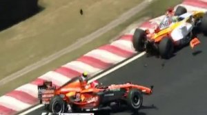 Interlagos 2007 F1 GP Fisichella Yamamoto Replay