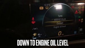 Mercedes A180 oil level. How to check. (w176)