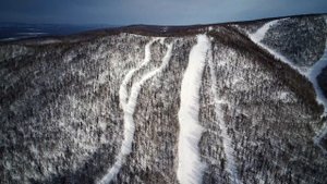 Горнолыжный курорт Аджигардак видео с квадркоптера