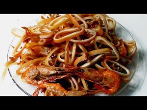 Копчёные кальмары, креветки , Вкусный рецепт из кальмаров от Fisherman DV. 27 RUS