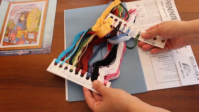 Обзор набора от PANNA ЯМ-825 "Цветущая вишня" (Вышивка крестом) смотреть онлайн