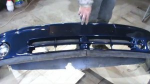 Как собрать передний бампер в Рено Лагуна 1 1999г