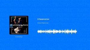 Виталий Ефремочкин - Я Пророчество (Христианские песни, Христианская музыка)