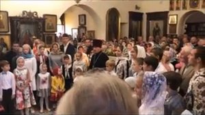 Выступление воскресной школы