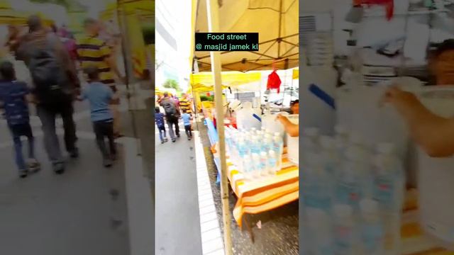 Food street at masjid jamek KL #ofwmalaysia