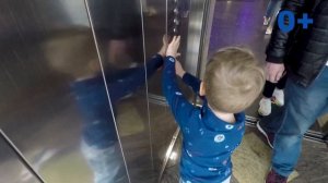 Обзор лифта - выпуск 17. Лифт Kone ТЦ Афимолл Сити обзор. Приключения baby go show в лифте