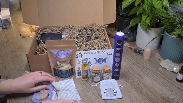 June Goddess Circle Subscription Box Unboxing SELENE - Rituals For Moon Magick & Divine Feminine смотреть онлайн