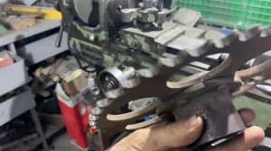 МОТО ИЖ. Доработка задних дисковых тормозов, новая резина, кривая ведомая звездочка, кривой маятник