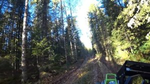 на квадроцикле по болоту