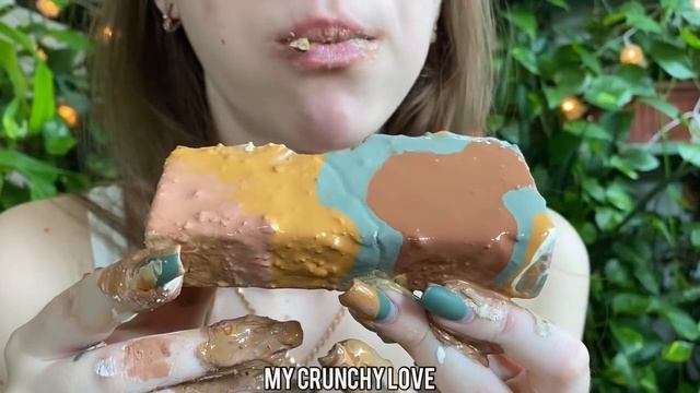 Лагерь мелоежек?Плитка с пастами//Chalk camp/Tile with pasta //ASMR смотреть онлайн