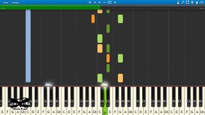 Лев Лещенко - Нам не жить друг без друга (на пианино Synthesia cover) Ноты и MIDI
