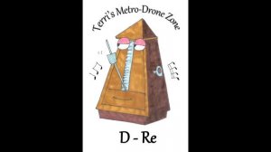 METRO-DRONE (D-Re) Violinists!!! A metronome with a difference for improving rhythm AND intonation!