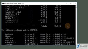 สอน JupyterLab: การติดตั้ง package ต่าง ๆ เช่น numpy matplotlib pandas