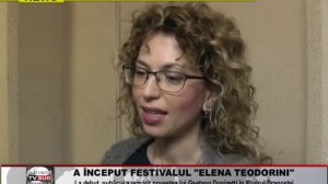 a inceput festivalul elena teodorini