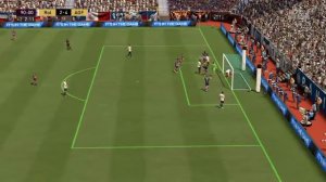 FIFA 22 Rainbow flick over both the goalkeeper and defender ( Zaha )