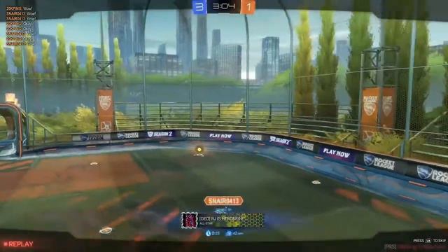 Using ganers camera settings in rocket league!