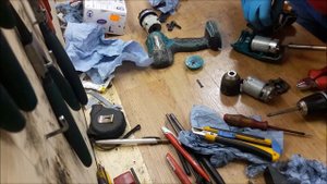 How to repair Makita DDF343 BDF343 14.4V li ion drill motor change assemble