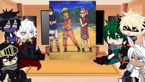 MHA React To Naruto As a New Student // Gacha Club