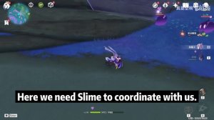 Keqing and Slime | Genshin Impact