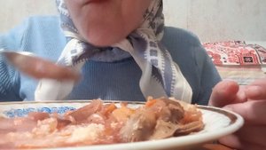 БОРЩ С ПШОНОМ/ МУКБАНГ