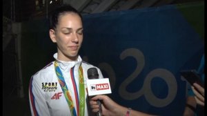 18 08 Rio2016, Tijana Bogdanović, izjava nakon osvajanja srebrne medalje na OI