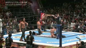 The Young Bucks (c) vs. Time Splitters (NJPW Dominion 2014)