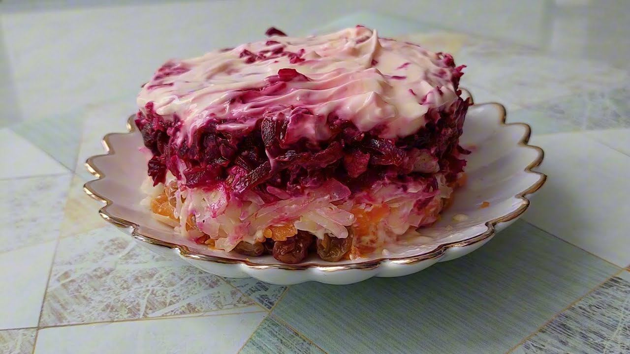 Салат Любовница  вкуснее Оливье