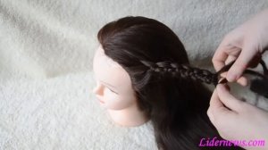 Красивые косички из 4 прядей Как плести из четырех прядей.