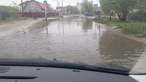 ПО луже с волнами на CITROEN SPACETOURER.