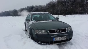 Audi A6 Allroad 2.7 BiTurbo snow ;)