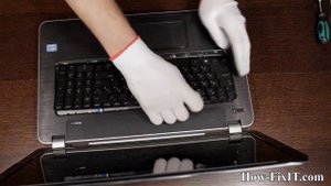 How to replace keyboard on HP Pavilion 17 E Series laptop