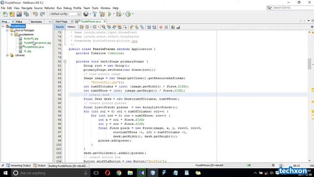 How to make a Puzzle Pieces game using JavaFX смотреть онлайн
