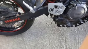 Yamaha XT660X stock vs. Akrapovic Exhaust Sound SUPERMOTO