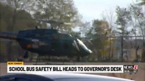 School bus safety bill heads to governor